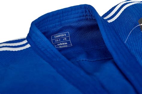 blue adidas judo gi